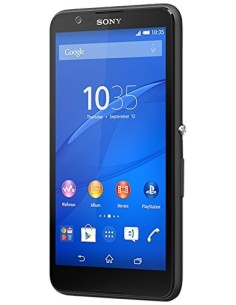 Sony Xperia E4 - Smartphone de 5" (MediaTek MT6582, Quad Core 1.3 GHz, Android 4.4) Negro 1293-0436 kiwiku.com
