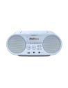 Sony zs-ps50 - boomboxon cd y radio am/fm de 4w blanco