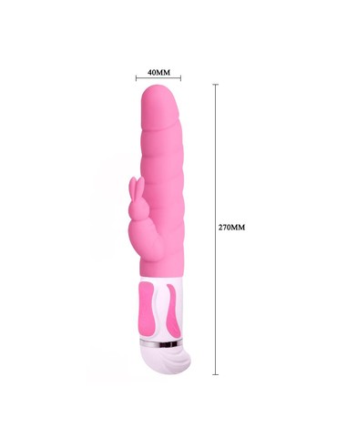 PRETTYLOVE Steven Vibrador Rosa 27 cm - Kiwiku