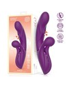 Engily Ross Garlet Vibrador Con Bola de Pulsación 3 Motores 22.2 Cm Silicona Premium