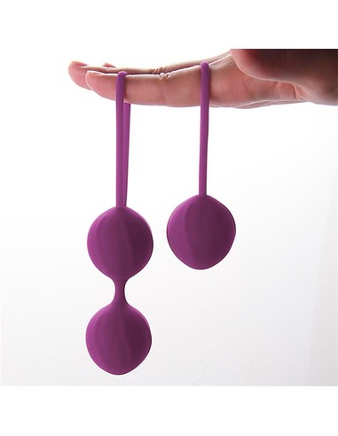 ENGILY ROSS Kelly Bolas Kegel Silicona Púrpura | Kiwiku