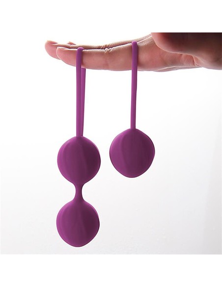 ENGILY ROSS Kelly Bolas Kegel Silicona Púrpura | Kiwiku