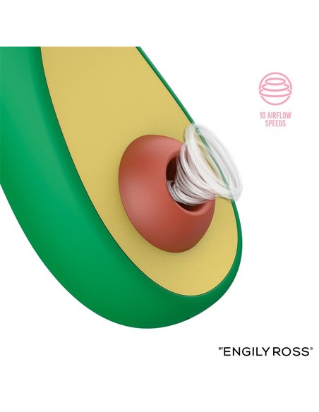 ENGILY ROSS Avocado Estimulador Clítoris Succión | Kiwiku