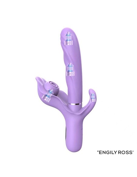 ENGILY ROSS Apollo Vibrador Thrusting Pulsación Succión | Kiwiku