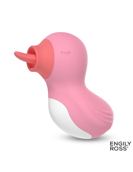 ENGILY ROSS Quacky Masajeador Lengua Licking | Kiwiku