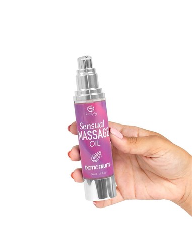 Secret Play Aceite Masaje Frutas Exóticas 50 ml | Kiwiku