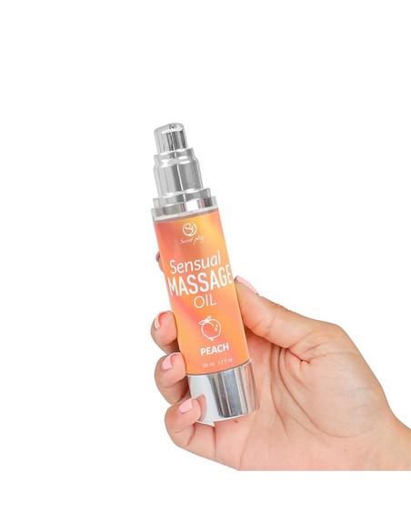 Secret Play Aceite de Masaje Sensual Melocoton 50 ml | Kiwiku