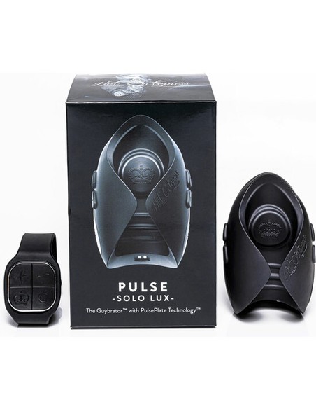 HOT OCTOPUSS Pulse Solo Lux Masturbador Masculino Negro | Kiwiku