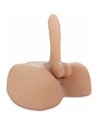 Pdx Toyz Masturbador Realistico Pene Con Testiculos Fantaflesh 20 Cm
