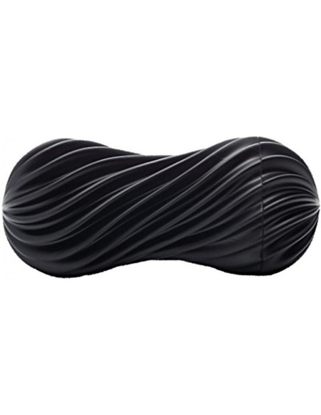 TENGA Flex Rocky Black Masturbador Masculino | Kiwiku