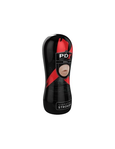 PDX ELITE Masturbador con Vibración Boca | Kiwiku