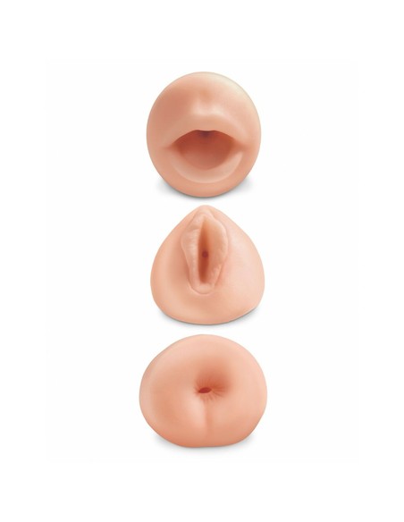 PDX TOYZ Pack 3 Masturbadores Fanta Flesh | Kiwiku