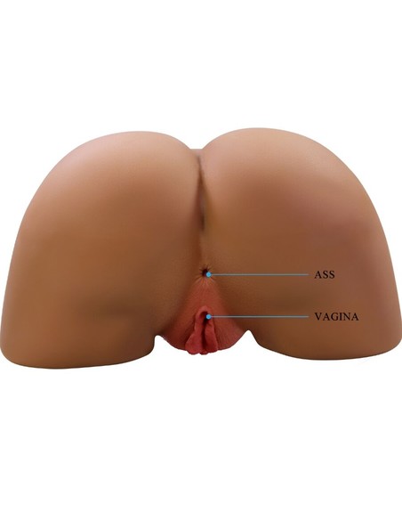 CRAZY BULL Masturbador 3D Vibracion Succion Voz 5.5 Kg | Kiwiku