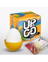 Up&go Grovy Huevo Masturbador Elastico Amarillo Silicona Medica