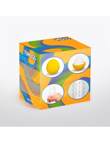 UPGO Grovy Huevo Masturbador Amarillo | Kiwiku