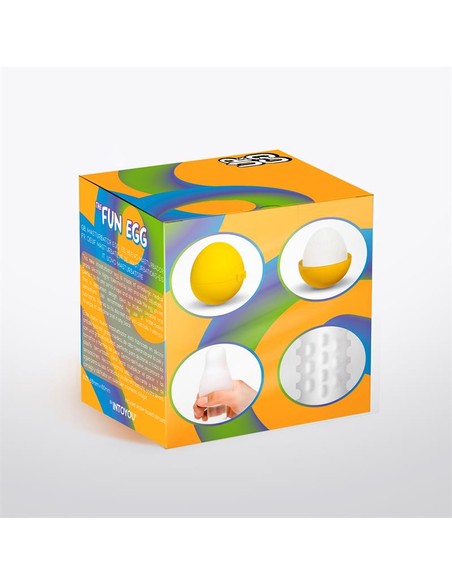 UPGO Grovy Huevo Masturbador Amarillo | Kiwiku