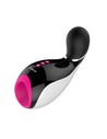 Nalone Oxxy Masturbador Negro y Fuchsia Silicona Recargable Sumergible