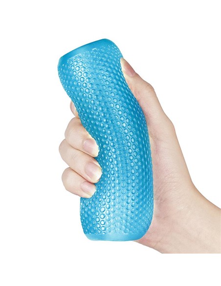 LOVETOY Masturbador Double Side Stroker Azul | Kiwiku