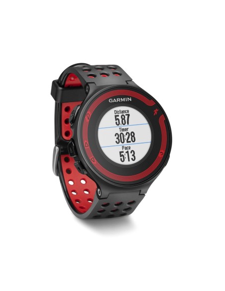Garmin Forerunner 220 HRM - Reloj con GPS y pulsómetro, color negro / rojo 010-01147-40 kiwiku.com