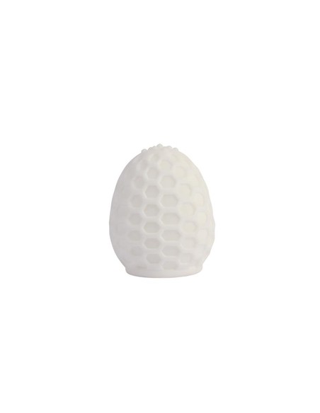 CHISA Huevo Masturbador Masculino Cosy Blanco - Kiwiku