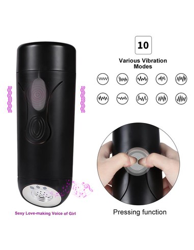 JUICY LAMOUR Masturbador Masculino Vagina con Gemidos - Kiwiku