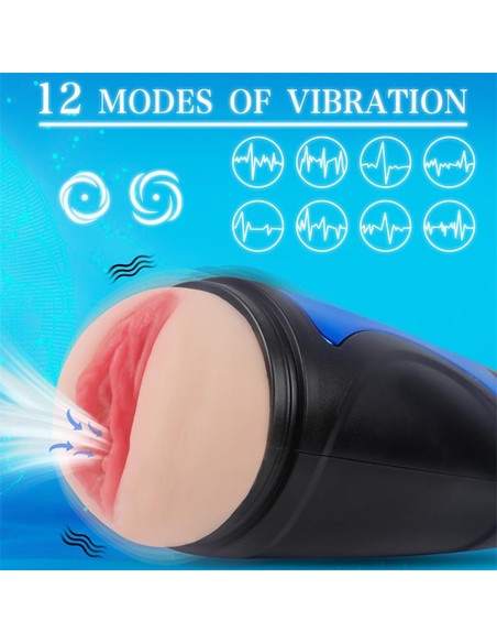 JUICY LAMOUR Masturbador Masculino Vagina Con Gemidos - Kiwiku