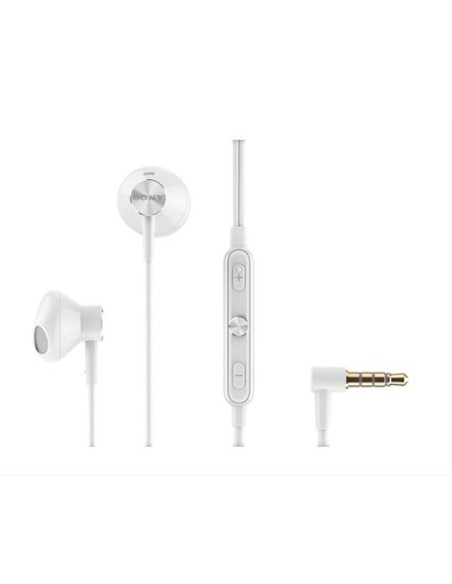 uriculares 3,5 mm Sony STH30 con micrófono blanco SOSTH30W kiwiku.com