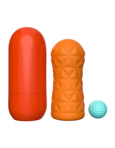 PRETTYLOVE Victoria Cheney Masturbador Manual Bola Giratoria | Kiwiku