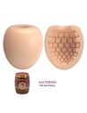 Prettylove Masturbador Manual Madeira Barrel Flexible Impermeable Tpr Abs