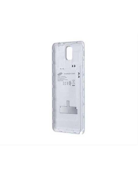 Carcasa samsung galaxy note 3 n9000 cargador inalambrico blanca  kiwiku.com