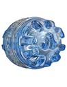Fleshlight Quickshot Turbo Blue Ice Masturbador Masculino Compacto Textura Intensa