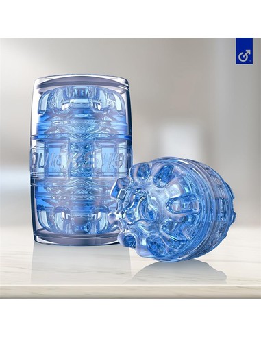 FLESHLIGHT Quickshot Turbo Blue Ice Masturbador | Kiwiku