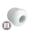 Prettylove Crystle Masturbador Doble Entrada Blanco
