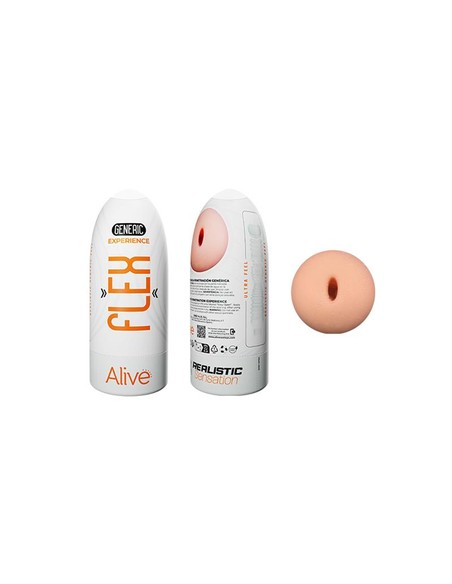 ALIVE Generic Flex Masturbador Talla M | Kiwiku