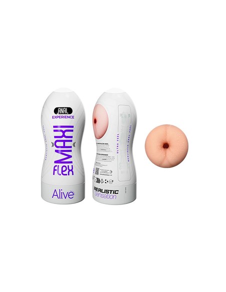 ALIVE Anal Maxi Flesh Masturbador Talla L | Kiwiku
