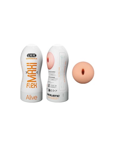 ALIVE Generic Maxi Flesh Masturbador Talla L Flexible | Kiwiku