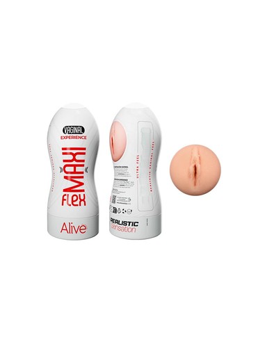 ALIVE Vaginal Maxi Flesh Masturbador Talla L | Kiwiku
