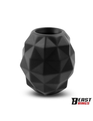 BEAST RINGS Anillo y Masturbador 2 en 1 Silicona Liquida 25 mm | Kiwiku