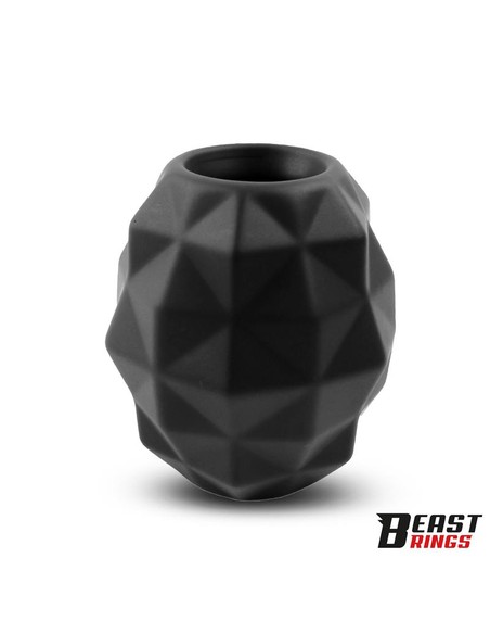 BEAST RINGS Anillo y Masturbador 2 en 1 Silicona Liquida 25 mm | Kiwiku