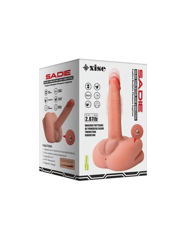 XISE Sadie Masturbador con Vibracion y Thrusting | Kiwiku
