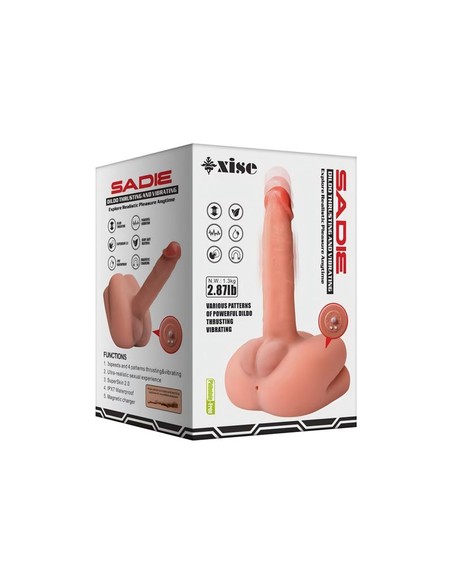 XISE Sadie Masturbador con Vibracion y Thrusting | Kiwiku