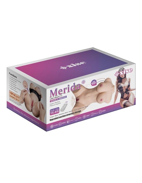 XISE Merida Masturbador Masculino con Vibracion - Kiwiku