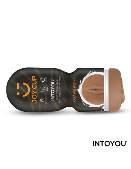 JOY CUP Masturbador Vagina Apasionante Caramelo | Kiwiku