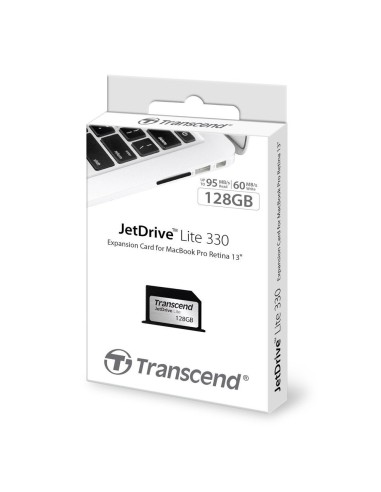 Transcend JetDrive Lite 330 - Tarjeta de expansión de memoria con flash para Apple MacBook Pro TS128GJDL330 kiwiku.com