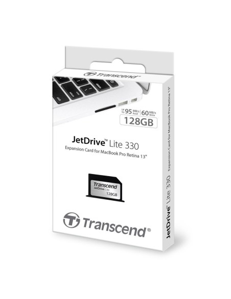 Transcend JetDrive Lite 330 - Tarjeta de expansión de memoria con flash para Apple MacBook Pro TS128GJDL330 kiwiku.com