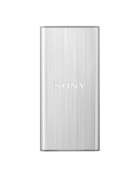 Sony Unidad de estado sólido externa USB 3.0 - Disco duro sólido 128 GB USB 3.0 290 MB/s Plata  SL-BG1S kiwiku.com
