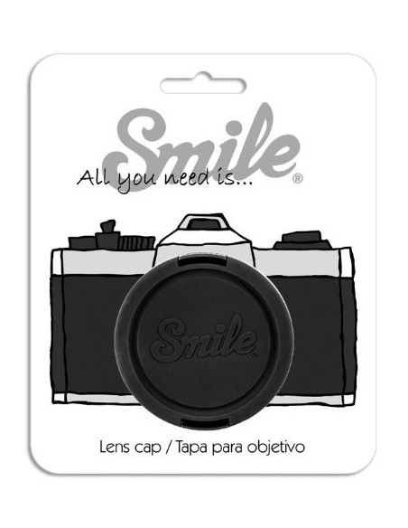 Tapa para objetivo camara 55mm - La nuit - Smile 16102 kiwiku.com