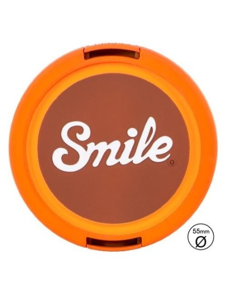 Tapa para objetivo camara 55mm  - 70's Home - Smile 16118 kiwiku.com