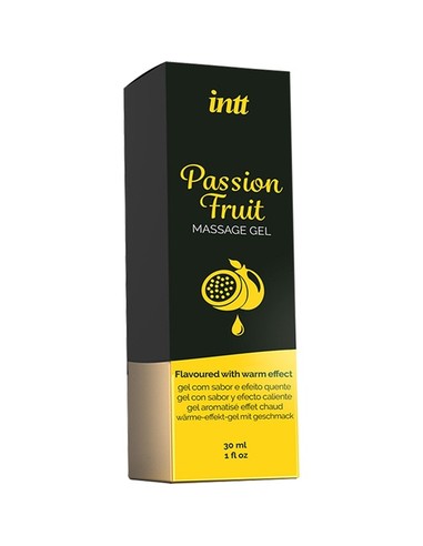INTT Gel Masaje Efecto Calor Fruta Pasion 30 Ml | Kiwiku