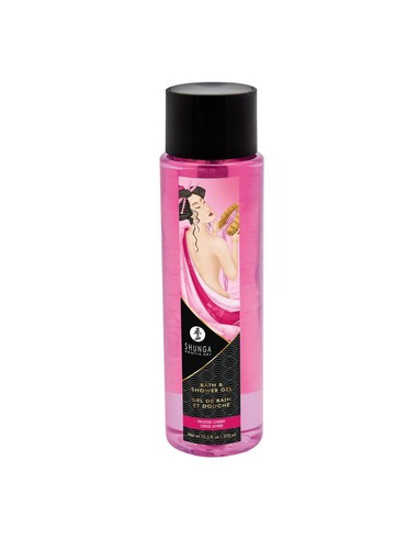 Gel De Bano Y Ducha Besable Shunga Frosted Cherry 370 Ml | Kiwiku